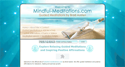 Desktop Screenshot of mindful-meditations.com