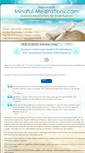 Mobile Screenshot of mindful-meditations.com